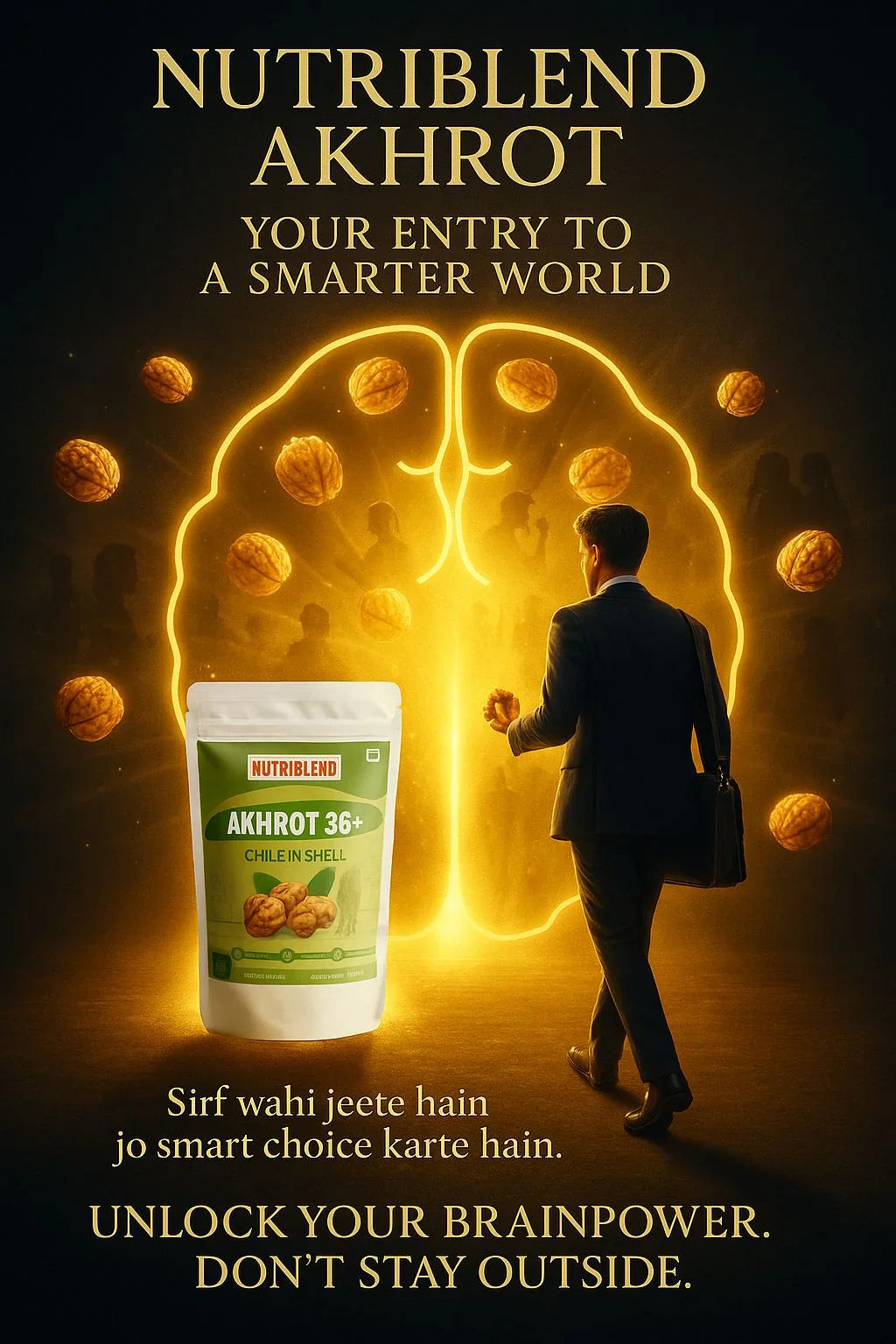 Premium Chile Walnuts 500g | Large In-Shell Akhroat | Luxury Superfood