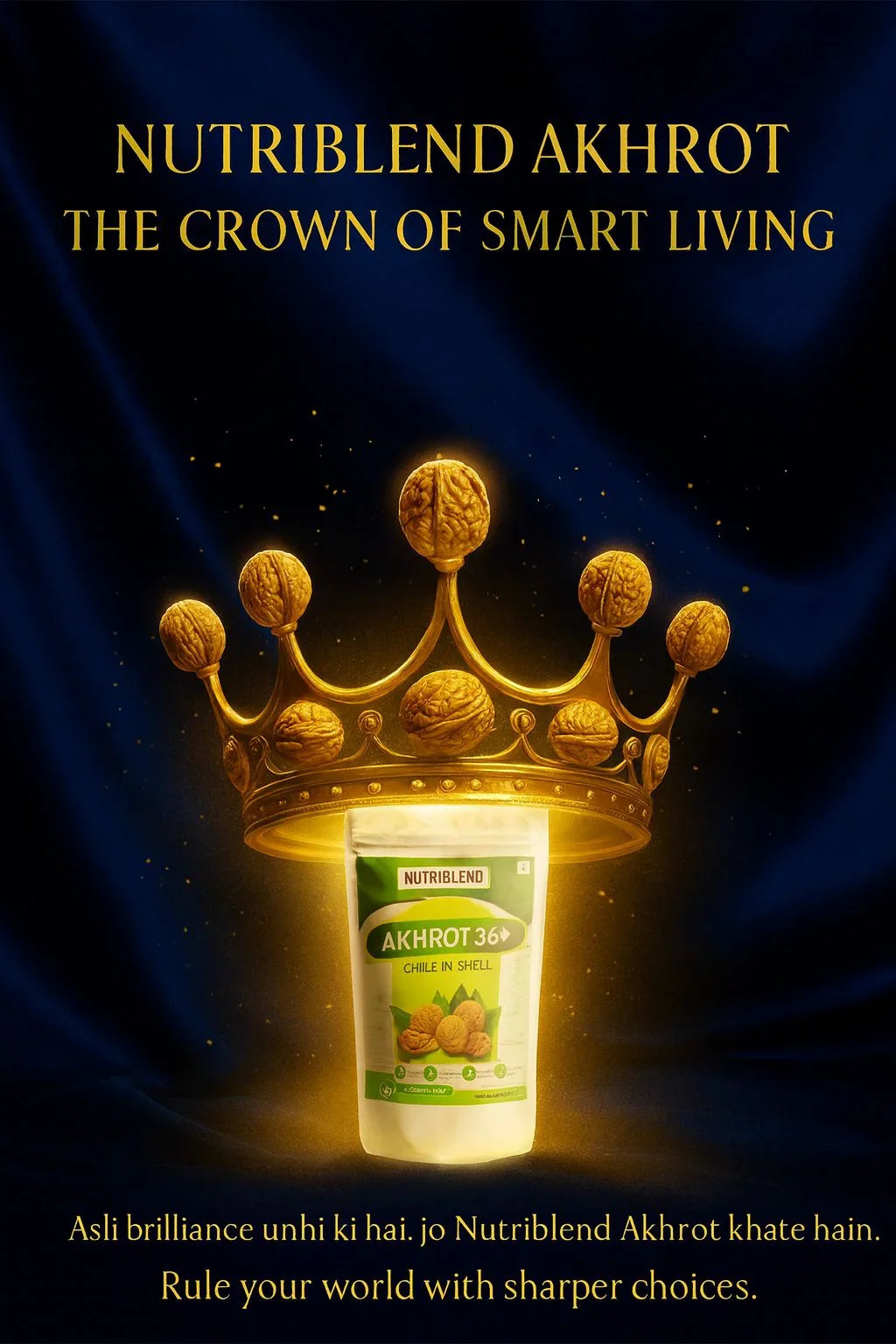 Premium Chile Walnuts 500g | Large In-Shell Akhroat | Luxury Superfood