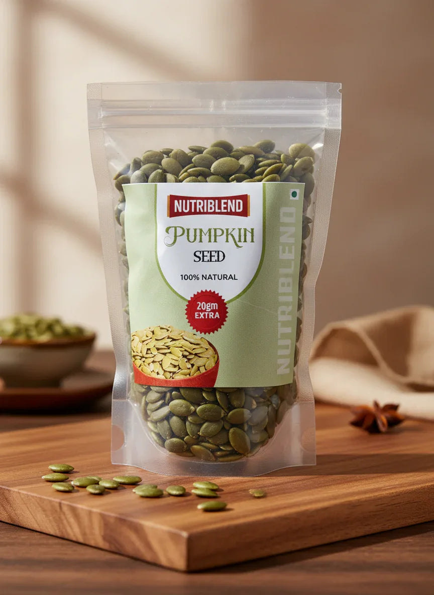 Premium Grade Pumpkin Seeds 200gm | High-Protein Superfood | Raw & Unroasted Seeds for Snacking & Baking