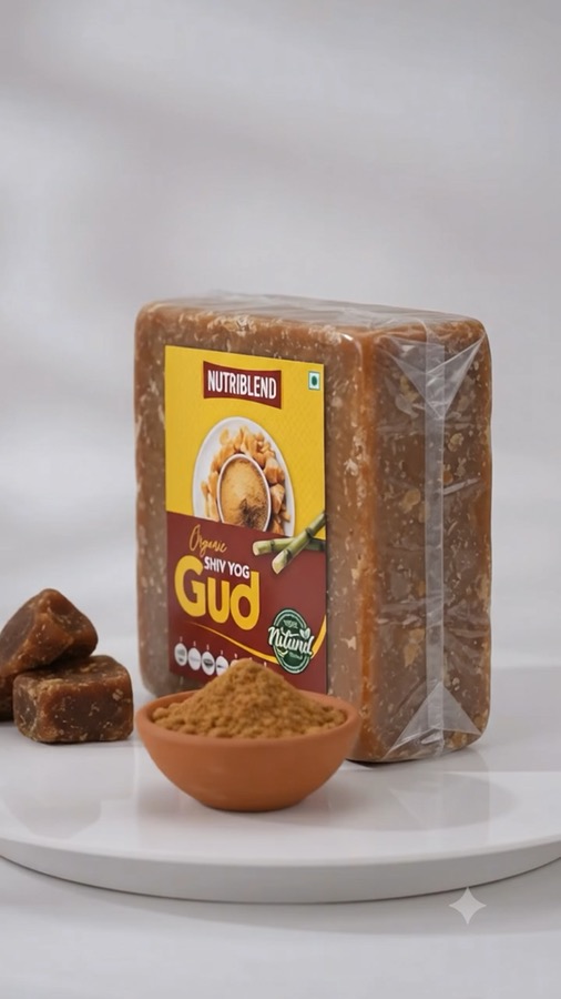 Organic ShivYog Gud 1kg Slab